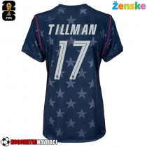 Ženske Nogometnih dresov Združene države Malik Tillman #17 Gostujoči SP 2026 Kratki rokavi